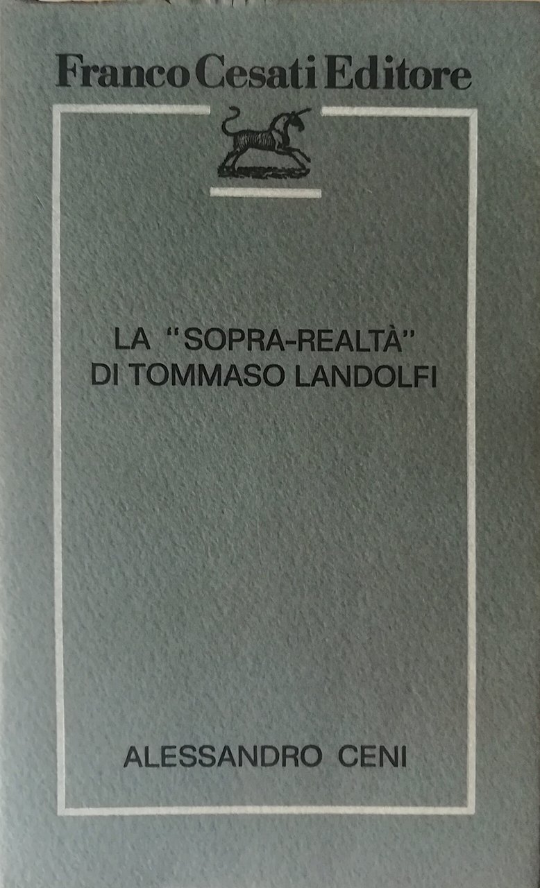 La "sopra-realtà" di Tommaso Landolfi