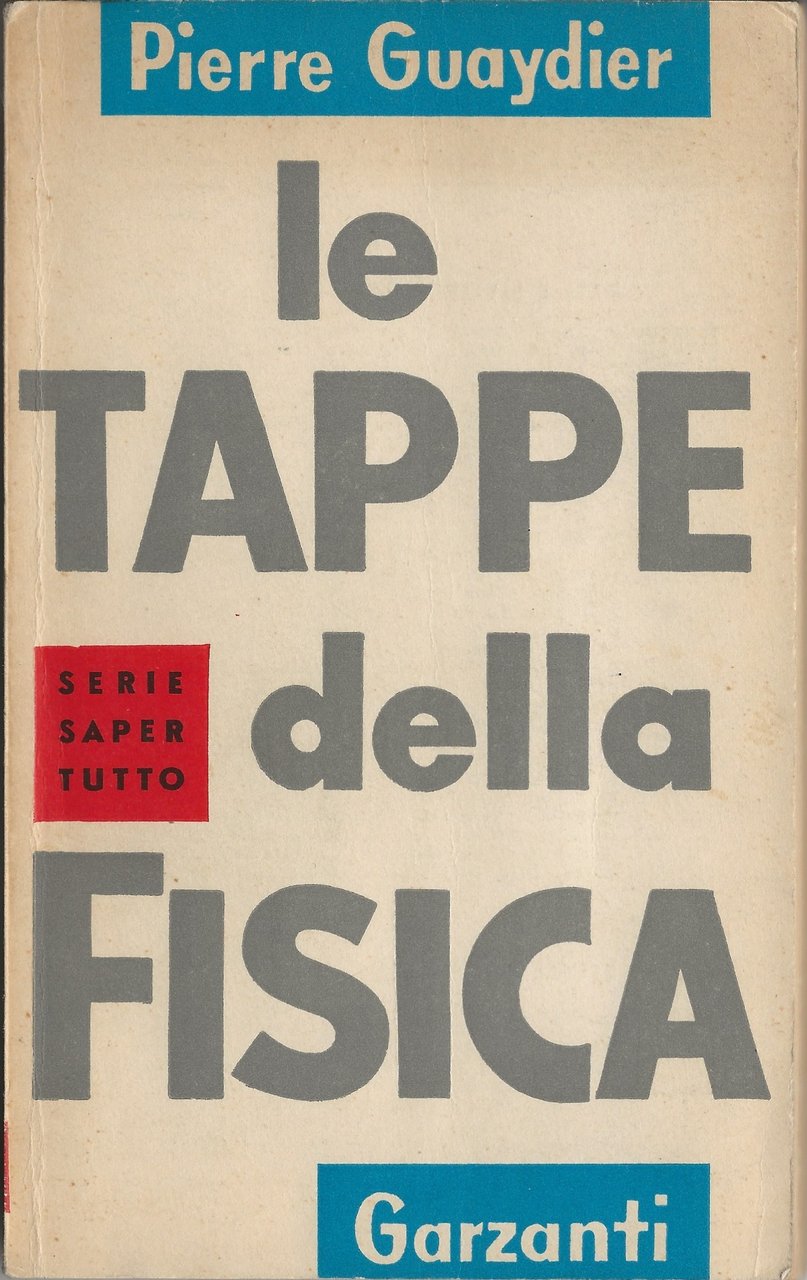 Le tappe della fisica