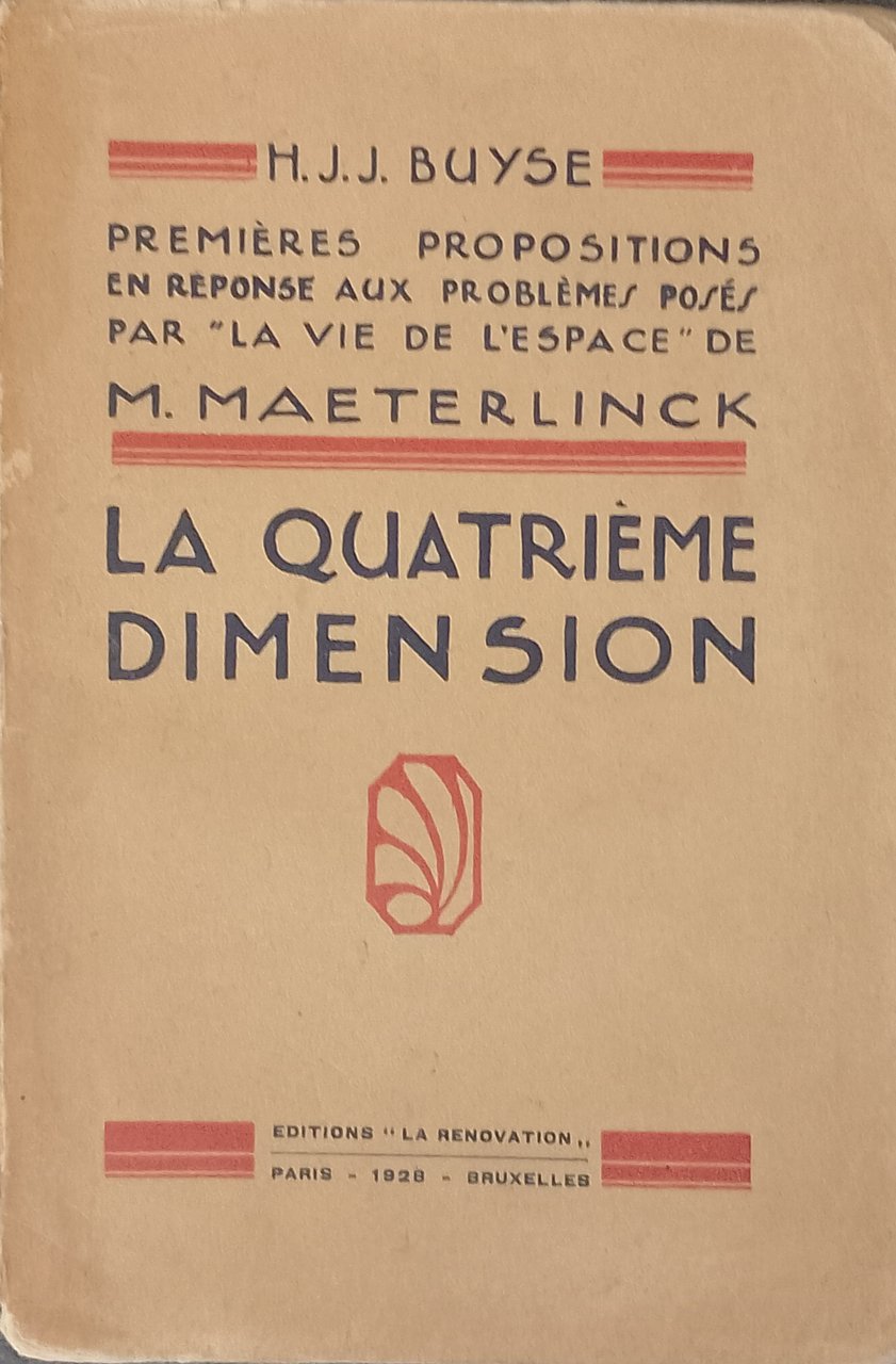 La quatrième dimension - premières propositions en reponse au problèmes … | Immagine principale