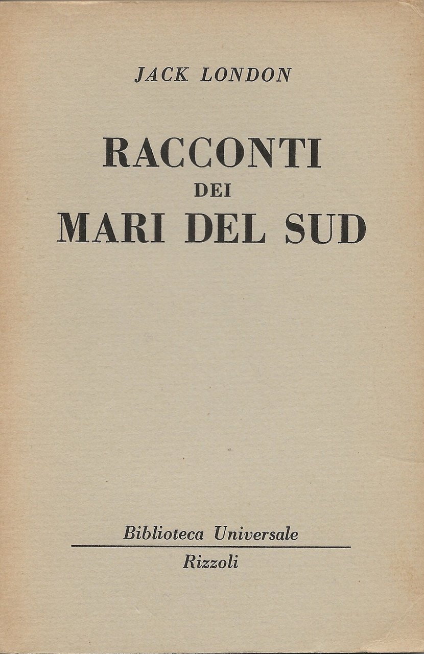 Racconti dei Mari del Sud