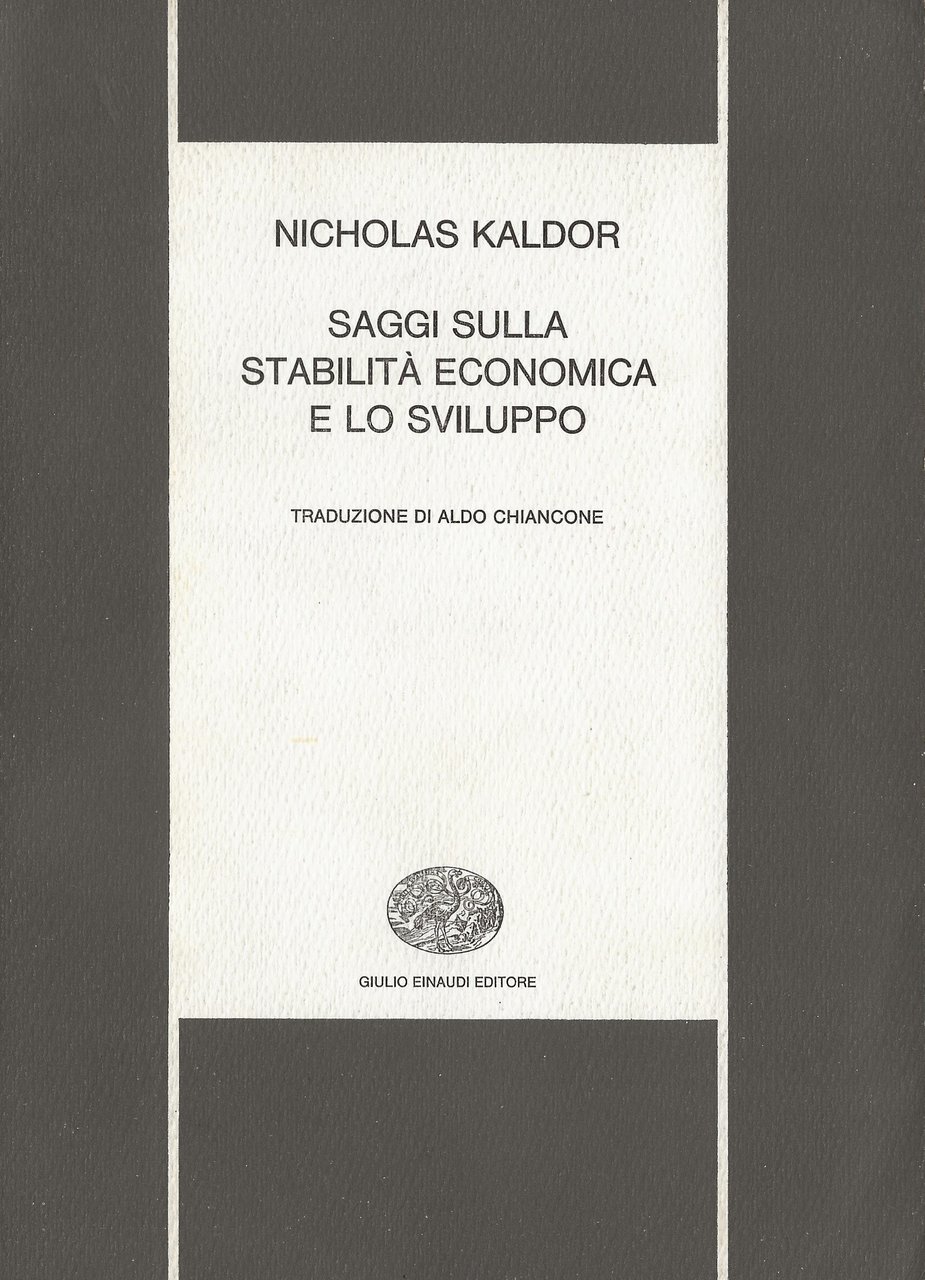 Saggi sulla stabilità economica e lo sviluppo