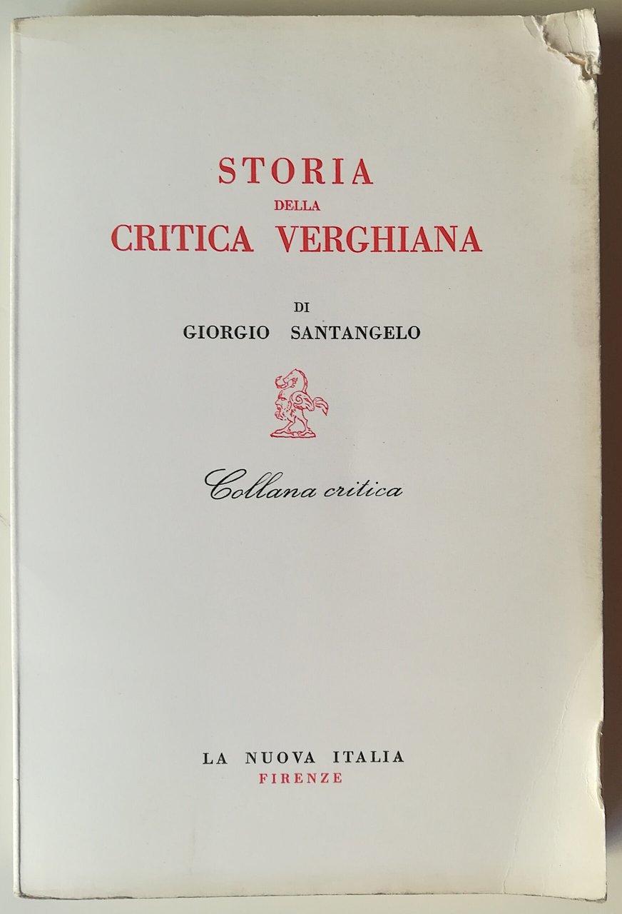 Storia della critica verghiana