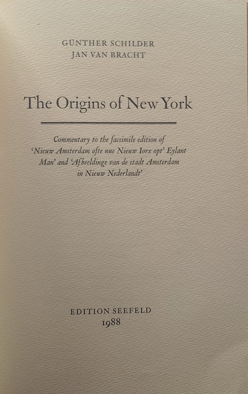 The origins of New York