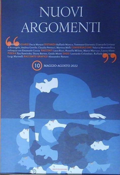 Aa.vv. NUOVI ARGOMENTI. MAGGIO-AGOSTO (2022) (VOL. 2) Mondadori 2022 | Immagine principale