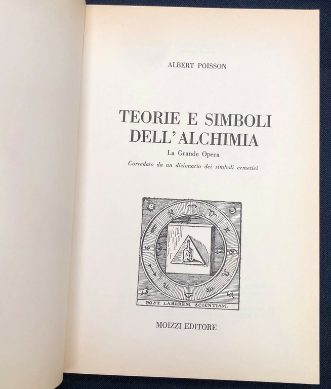 Albert Poisson TEORIE E SIMBOLI DELL'ALCHIMIA Moizzi Antares 1976 Ermetismo | Immagine Gallery 6