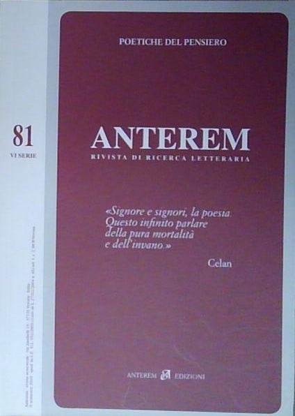 ANTEREM 81 | Immagine principale
