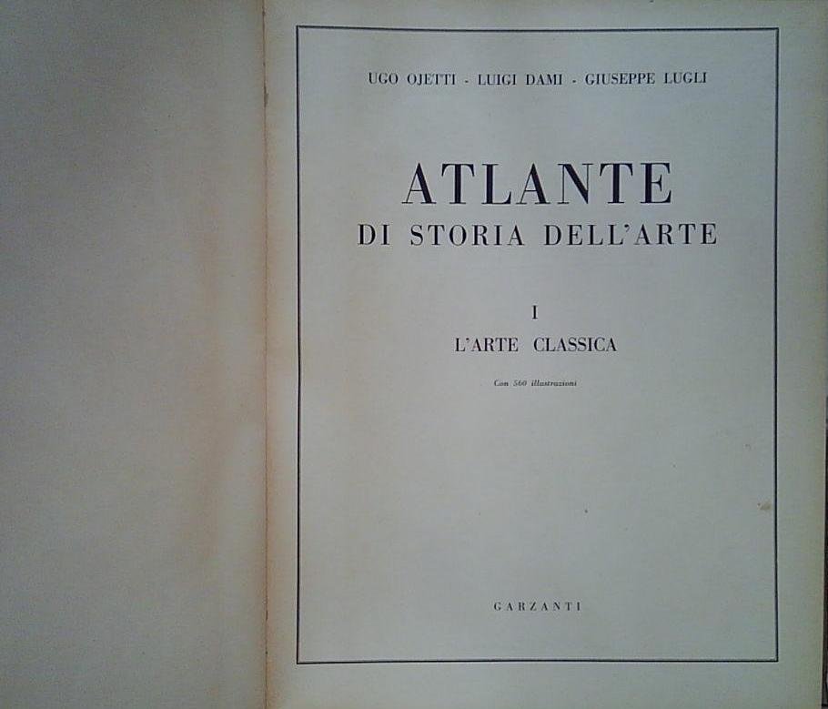 atlante di storia dell'arte