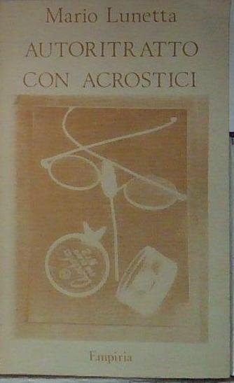 Autoritratto con acrostici. | Immagine principale