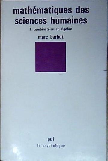 Barbut BARBUT MARC - MATHÉMATIQUES DES SCIENCES HUMAINES II. NOMBRES … | Immagine principale