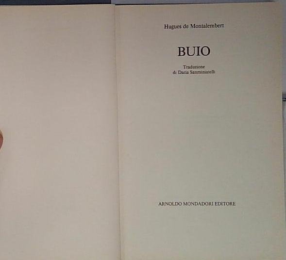 BUIO | Immagine principale