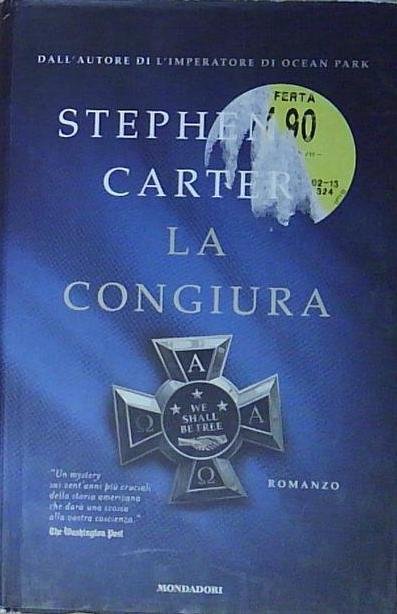 Carter LA CONGIURA Mondadori 2009 | Immagine Gallery 2