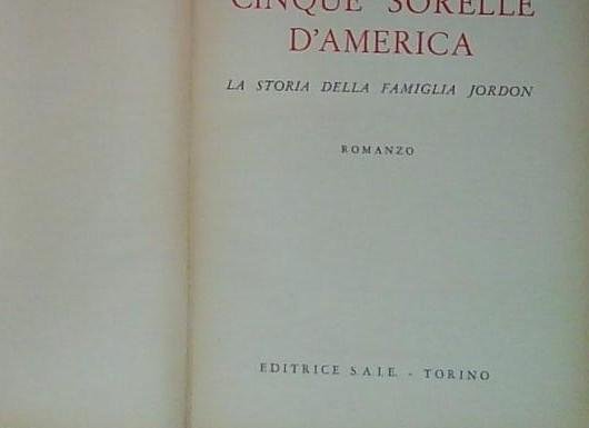 CINQUE SORELLE D&amp;#039;AMERICA | Immagine principale