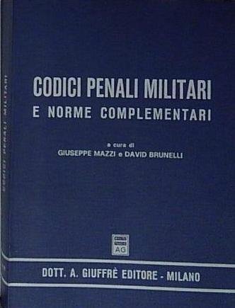 codici penali militari e norme complementari | Immagine principale