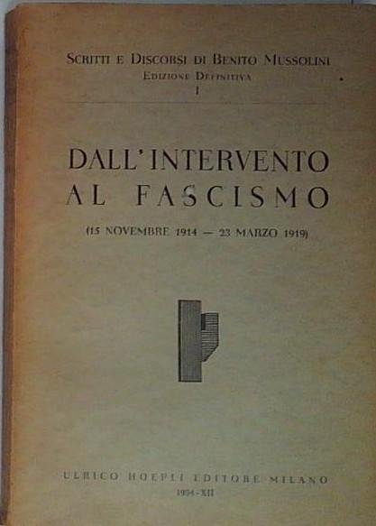 Dall'Intervento Al Fascismo | Immagine principale