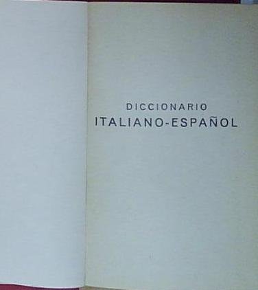 DICCIONARIO ITALIANO ESPANOL | Immagine principale