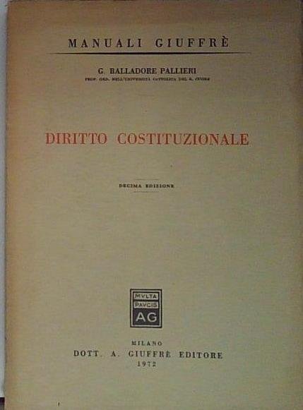 diritto costituzionale | Immagine principale