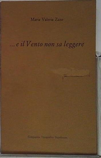 e il vento non sa leggere | Immagine principale