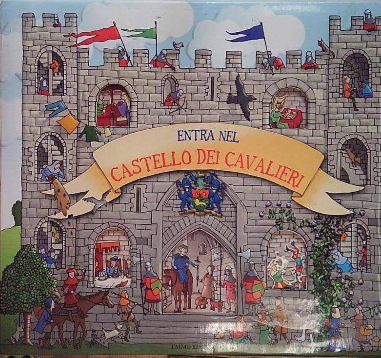 Entra nel castello dei cavalieri. Libro pop-up. Ediz. illustrata