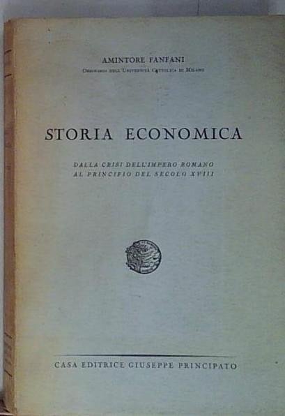 Fanfani STORIA ECONOMICA principato | Immagine principale