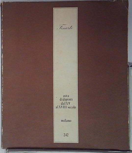 finarte asta di dipinti dal xv al xviii secolo | Immagine principale
