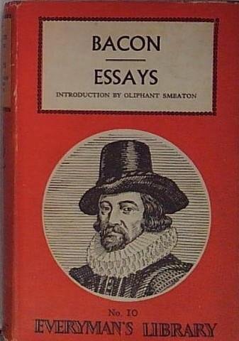 FRANCIS BACON'S ESSAYS. Introduction by Oliphant Smeaton. - Bacon Francis. | Immagine principale