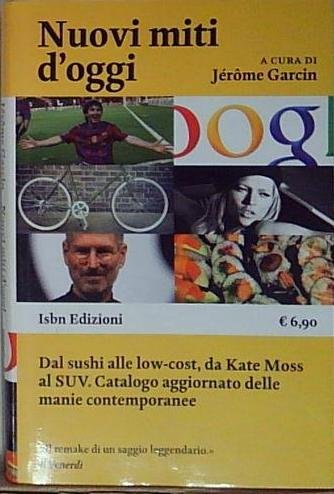 Garcin NUOVI MITI D&amp;#039;OGGI isbn | Immagine principale