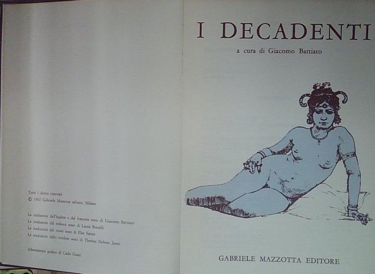 Giacomo battiato I DECADENTI EDITORE GABRIELE MAZZOTTA | Immagine Gallery 2