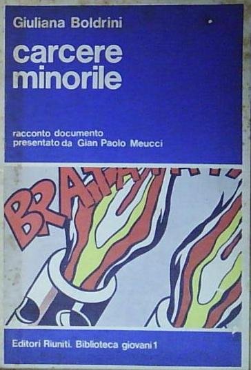 Giuliana boldrini CARCERE MINORILE Editori Riuniti | Immagine principale