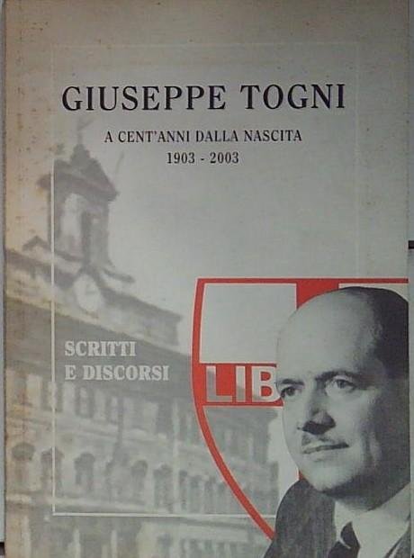giuseppe togni a cent'anni dalla nascita | Immagine principale