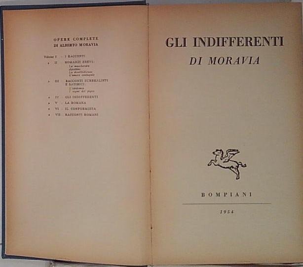 gli indifferenti | Immagine principale