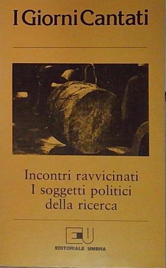 i giorni cantati | Immagine principale