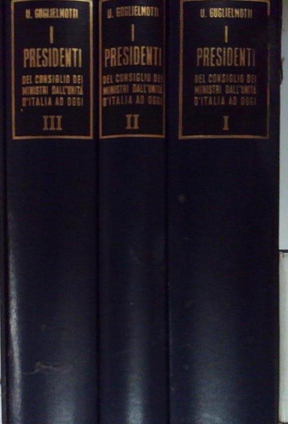 I PRESIDENTI DEL CONSIGLIO DEI MINISTRI DALL'UNITA' D'ITALIA AD O | Immagine principale