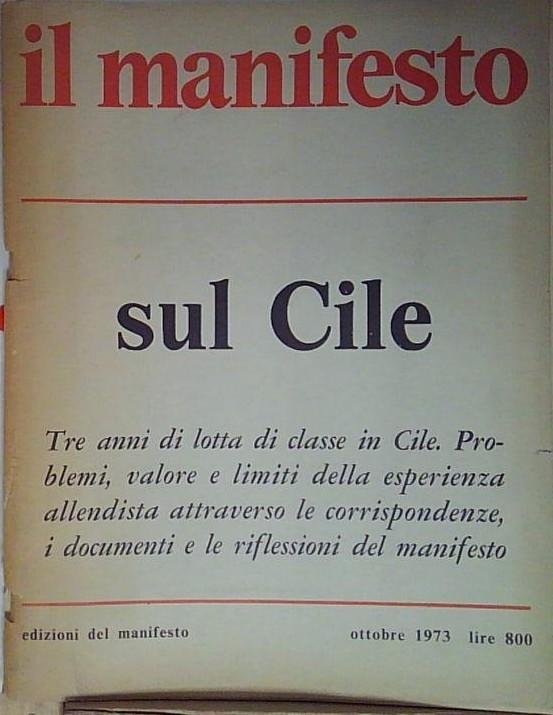 Il manifesto SUL CILE manifesto | Immagine principale