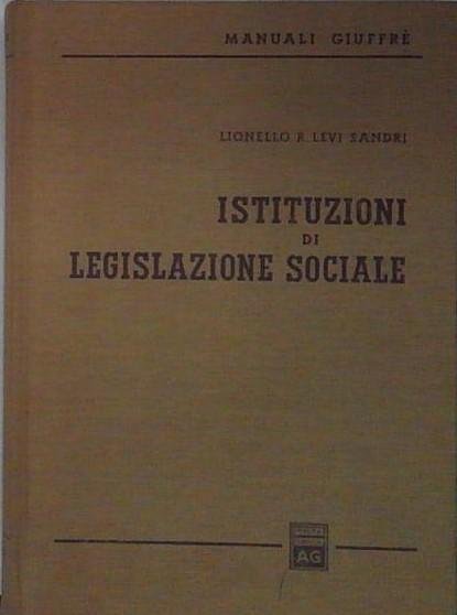 istituzioni di legislazione sociale | Immagine principale