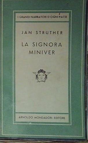 J 4023 LIBRO LA SIGNORA MINIVER DI JAN STRUTHER 1947 | Immagine principale