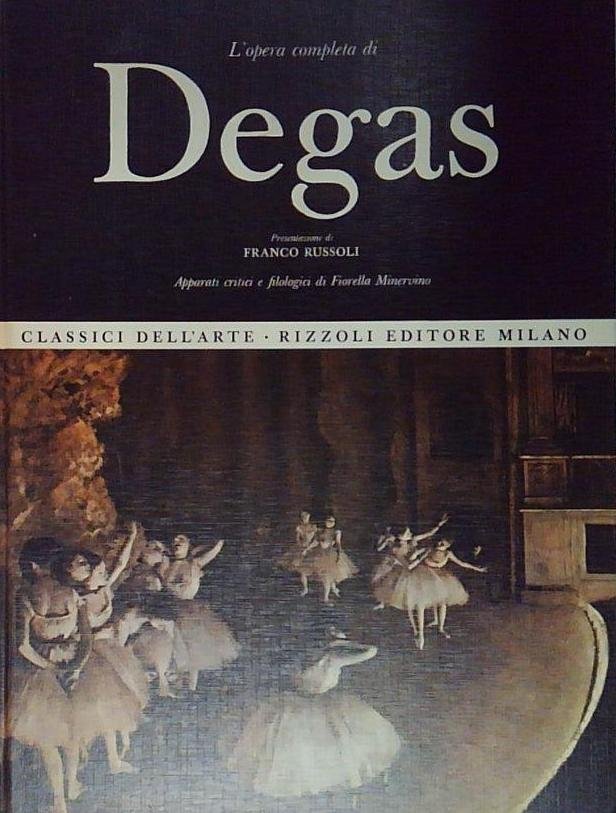 L'opera completa di Edgar Degas. | Immagine principale