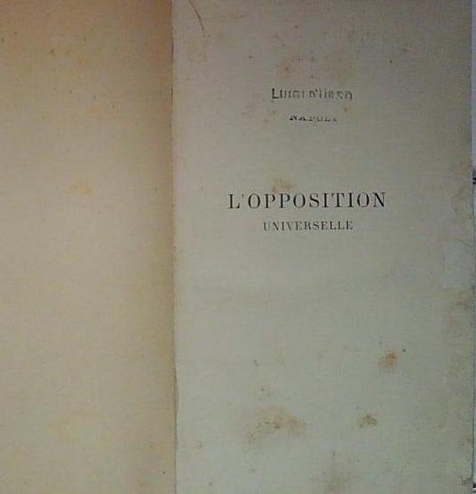 l'opposition universelle | Immagine principale