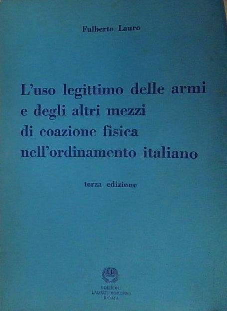 l'uso legittimo delle armi e degli altri mezzi di coazione … | Immagine principale