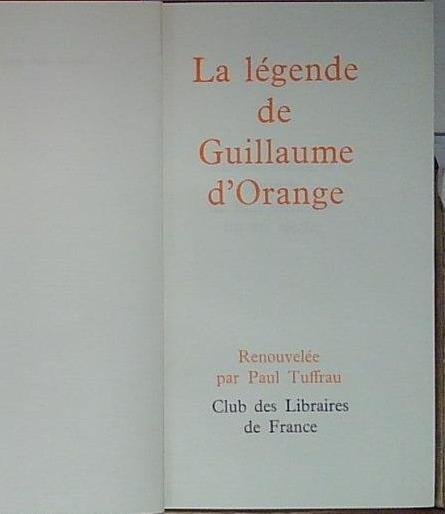 LA LEGENDE DE GUILLAUME D&amp;#039;ORANGE | Immagine principale