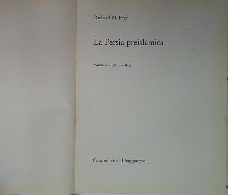 La Persia preislamica