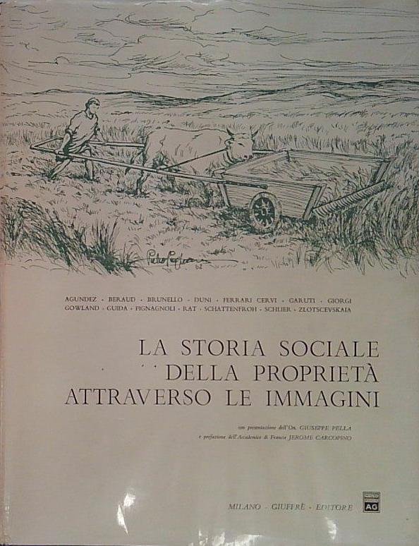 La storia sociale della proprieta' attraverso le immagini. | Immagine principale