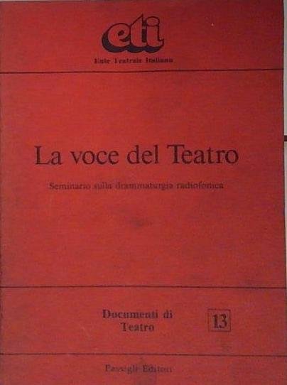 la voce del teatro | Immagine principale