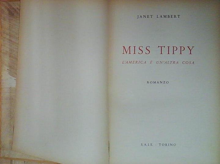 Lambert MISS TIPPY | Immagine principale