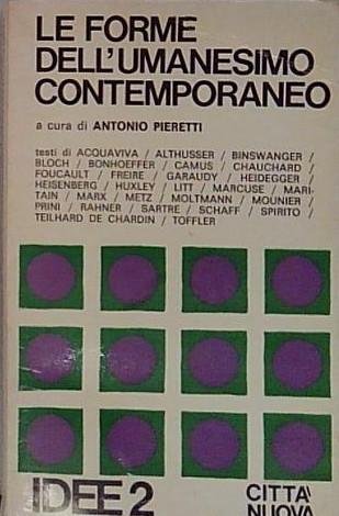 Le forme dell'umanesimo contemporaneo | Immagine principale