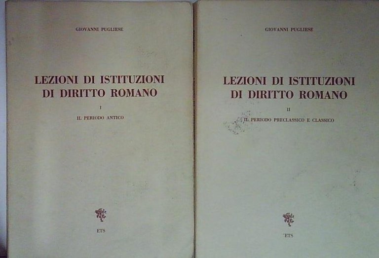 lezioni di istituzioni di diritto romano