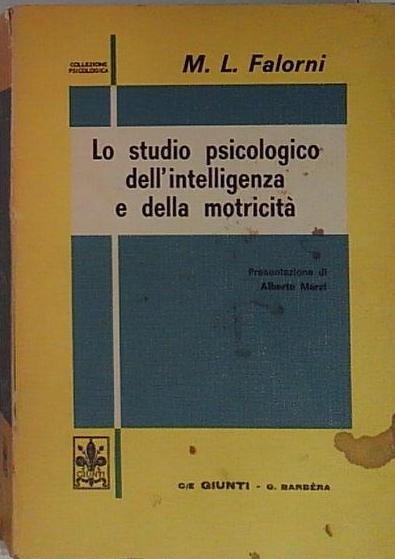 Lo studio psicologico dell'intelligenza e della motricità. | Immagine principale