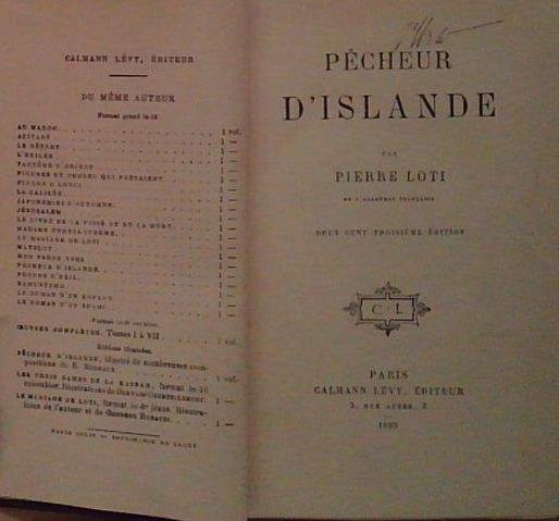 Loti PECHEUR D&amp;#039;ISLANDE | Immagine Gallery 2