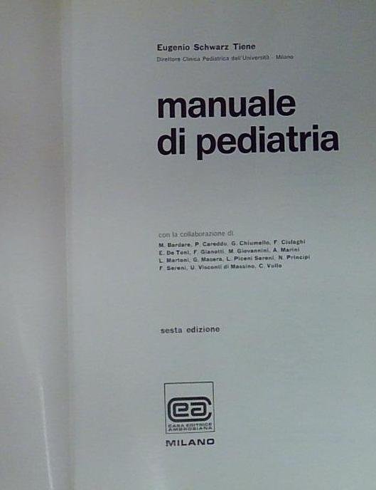 manuale di pediatria | Immagine principale