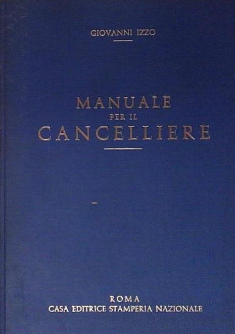 Manuale per il cancelliere | Immagine principale