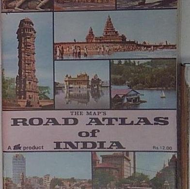 MAP&amp;#039;S ROAD ATLAS OF INDIA Imprint unknown 1984 | Immagine Gallery 2